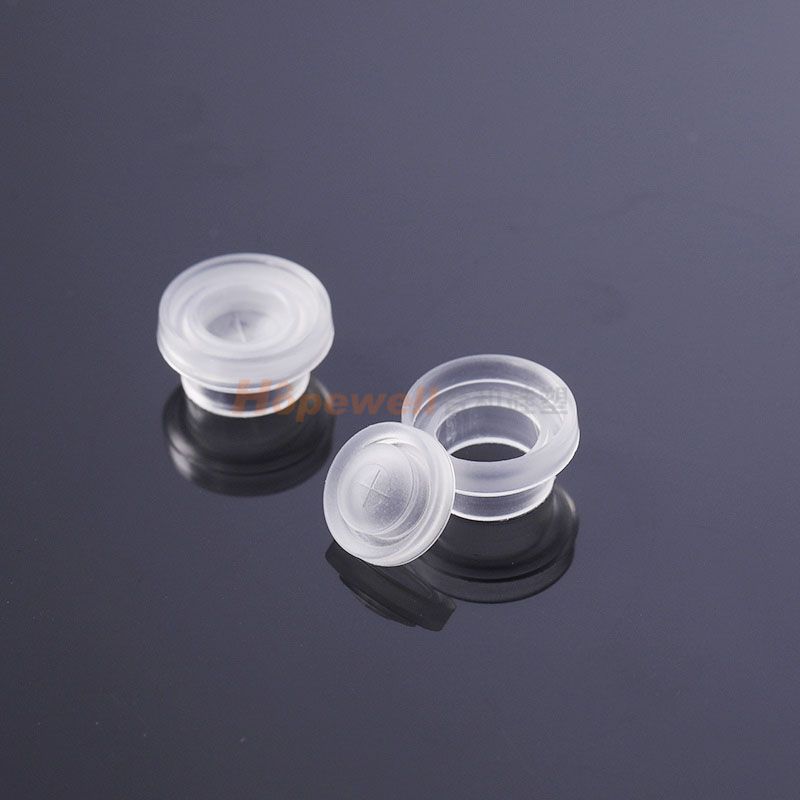 Ultra Transparent 10.5mm Silicone Control Valve