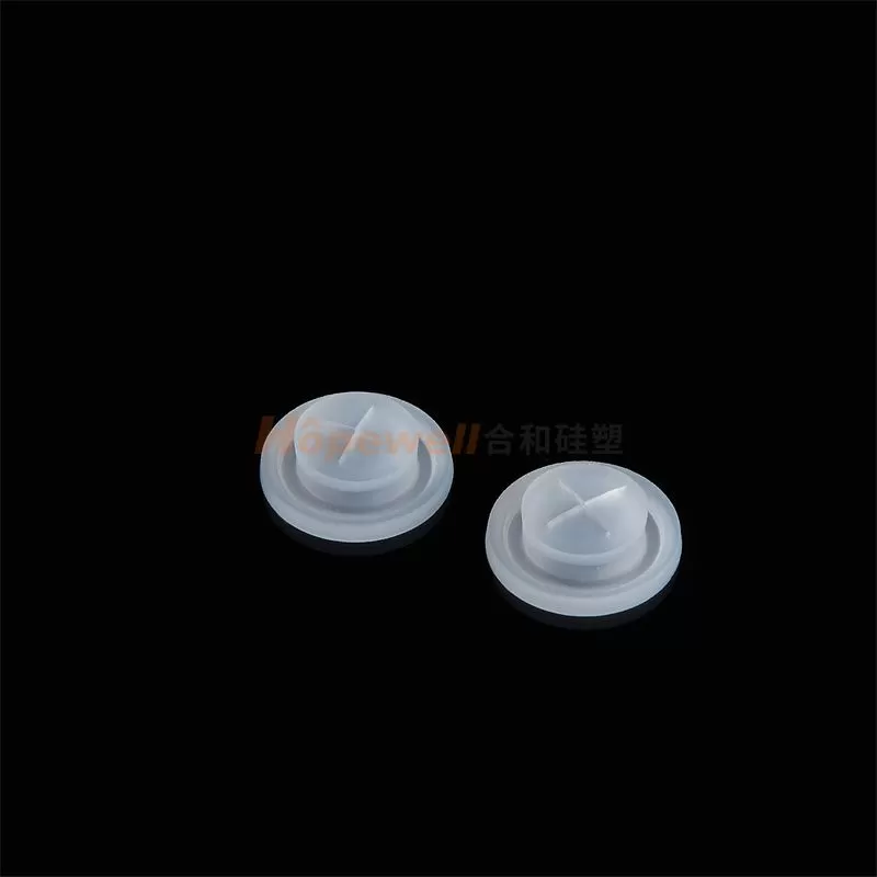 cross slit silicone valve