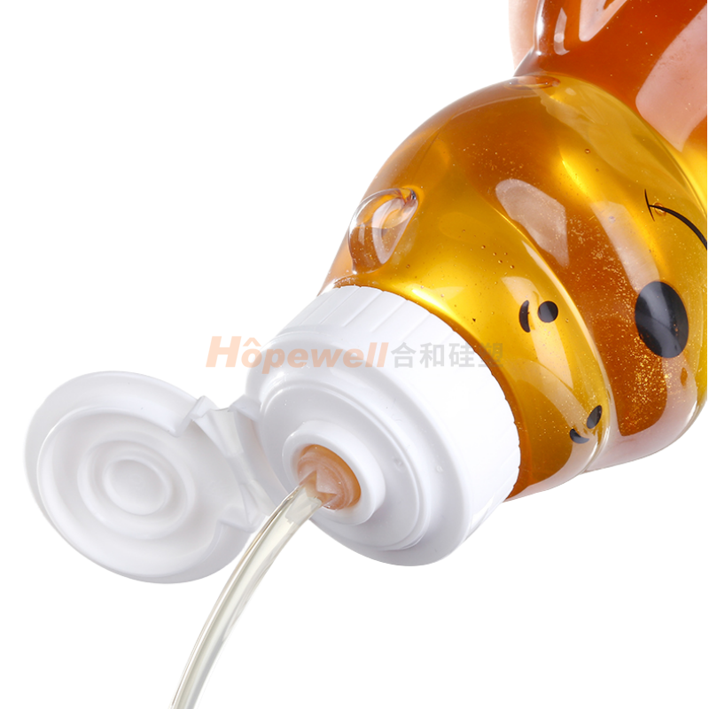 38-400 Honey Bottle Cap- White