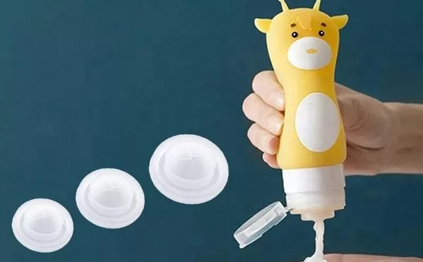 Spill Proof Silicone Slit Valve for Squeeze Bottles Spill Proof Silicone Slit Valve for Squeeze Bottles