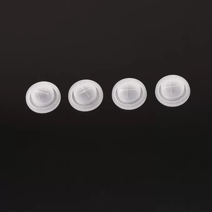 cross slit silicone valve