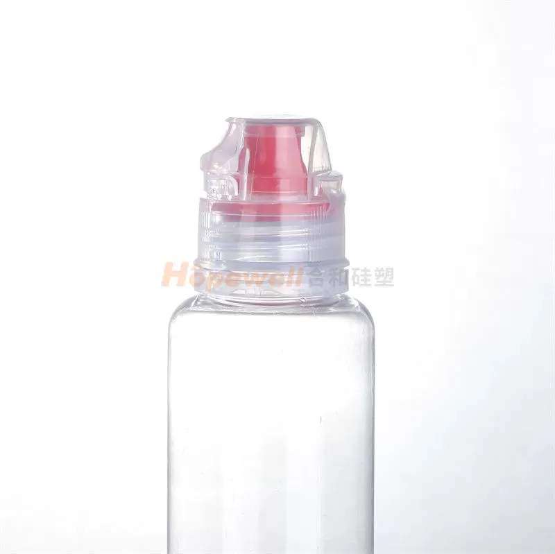 28 400 Flip Top Water Bottle Cap-Red
