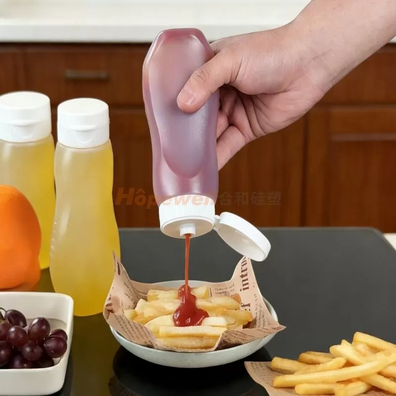 plastic sauce cap