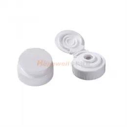 Honey Bottle Cap with Silicone Valve (White)