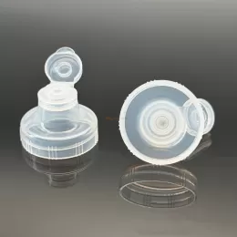 Plastic Nozzle Cap with Silicone Valve