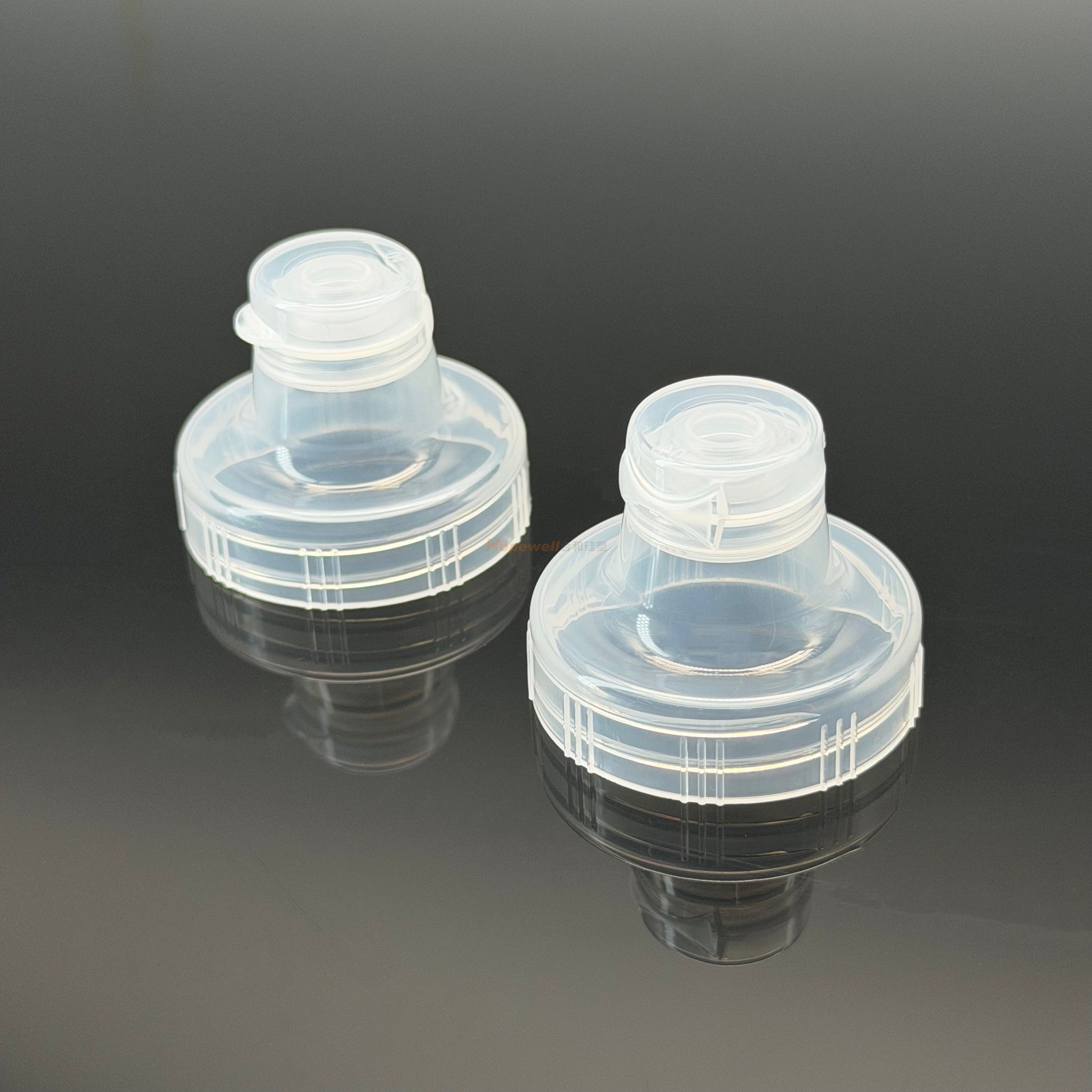 leak-proof plastic nozzle cap