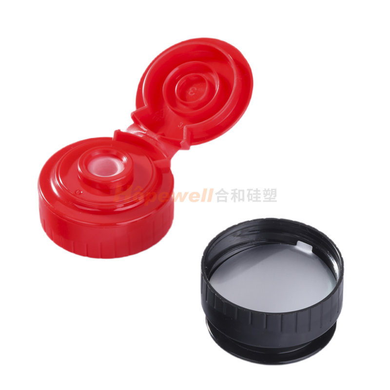 mustard bottle cap with silicone valve
