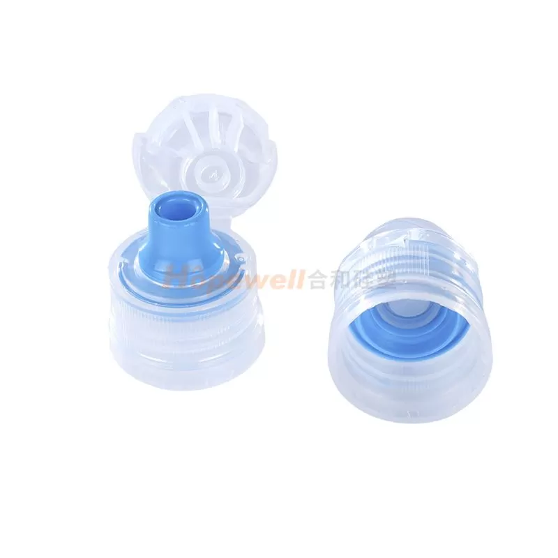 squeeze bottle closure with silicone valve
