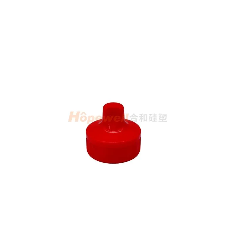 42/400 Push Pull Bottle Cap with Valve- Red