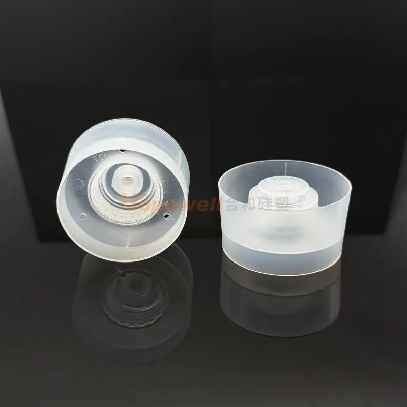 inverted bottle cap with one way valve