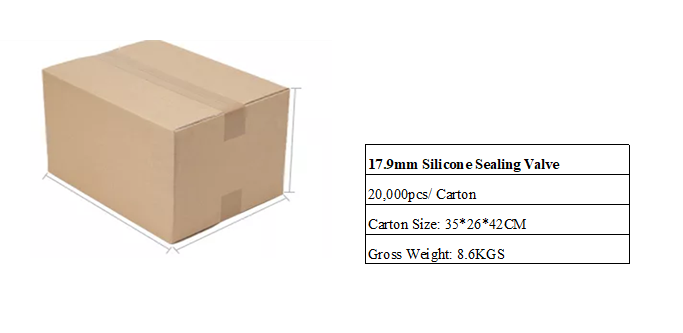 Food Grade No Leakage Silicone Sealing Valve for Cocktail, Beer, Drinks Bottom Filling Cups