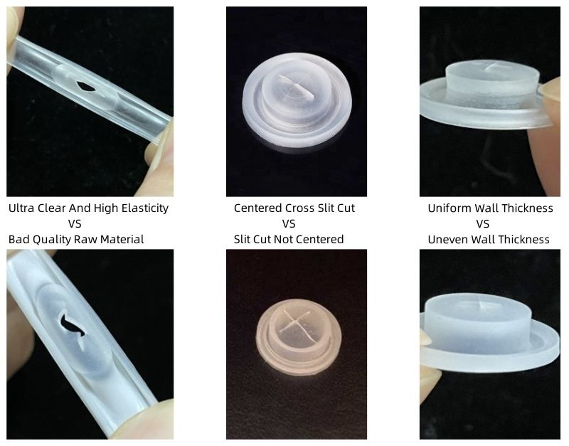 Silicone Air Inlet Valve and Air Outlet Valve