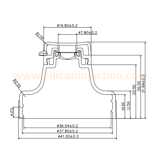 38/400 Dispensing Cap with Silicone Valve