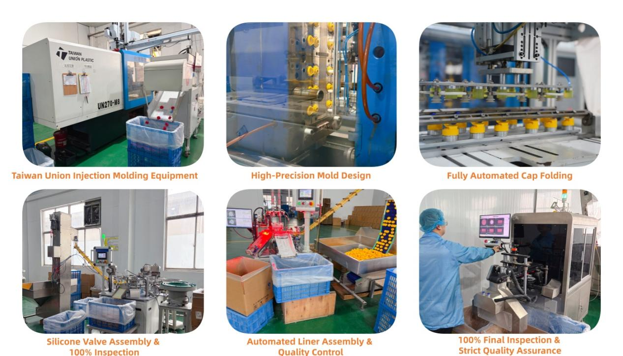 38/400 Dispensing Cap with Silicone Valve