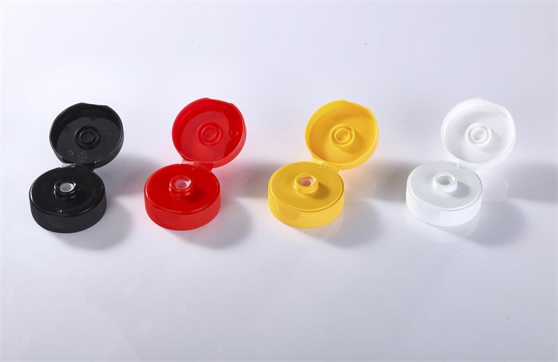 Squeeze Bottle Cap with Valve for Shampoo Bottles(Red)