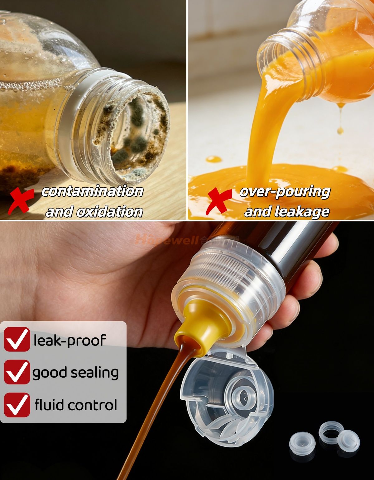 28/400 No Drip Dispensing Closure(White)