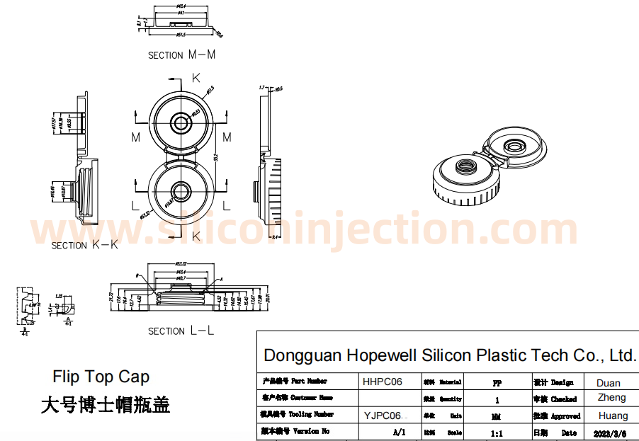 Leak Proof Dispensing Cap for Body Wash Bottles(White)