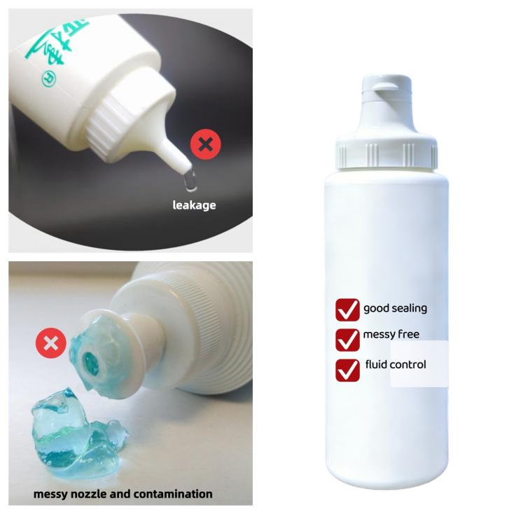 Plastic Nozzle Cap with Silicone Valve