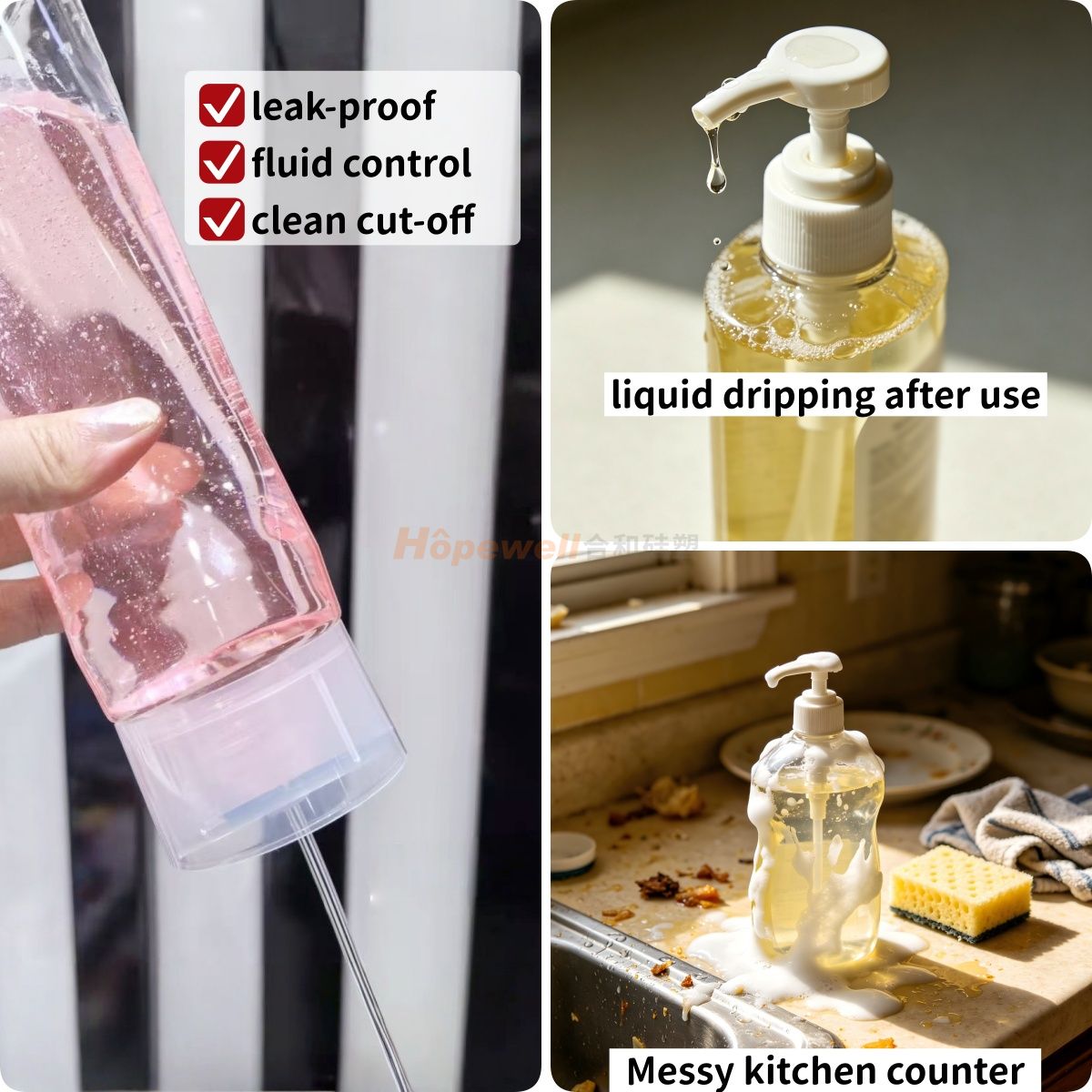 28/410 Inverted Bottle Cap with Silicone Valve