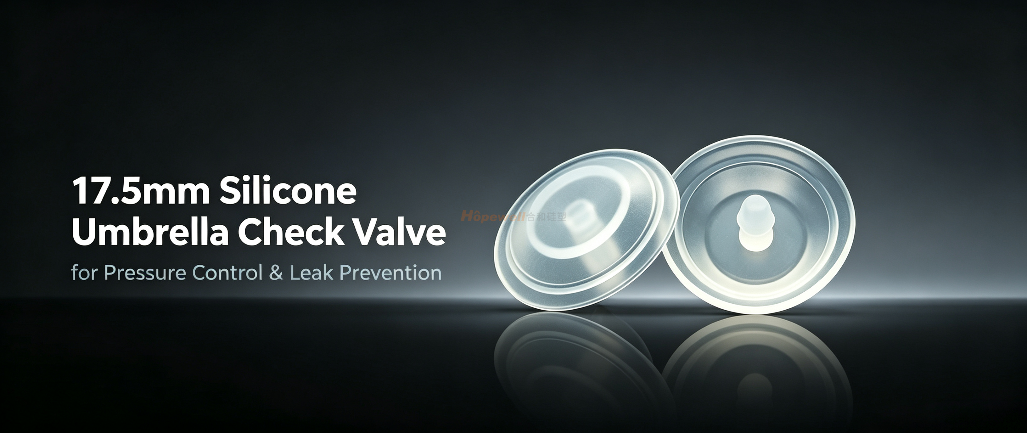 17.5mm Silicone Umbrella Check Valve