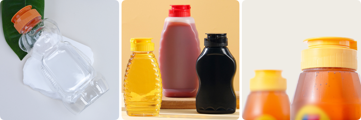 Syrup Bottle Cap with Silicone Valve -Yellow