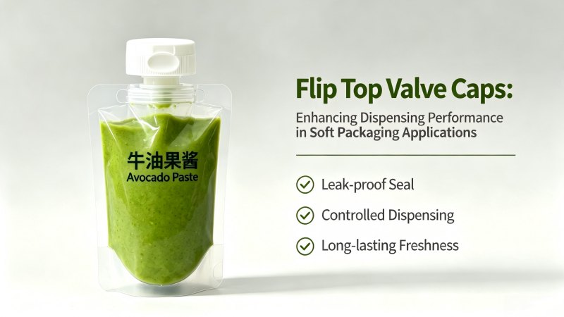 Flip Top Valve Caps: Enhancing Dispensing Performance in Soft Packaging Applications