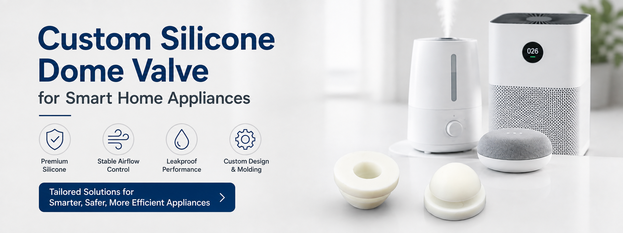 Custom Silicone Dome Valve