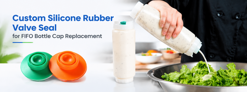 Custom Silicone Rubber Valve Seal